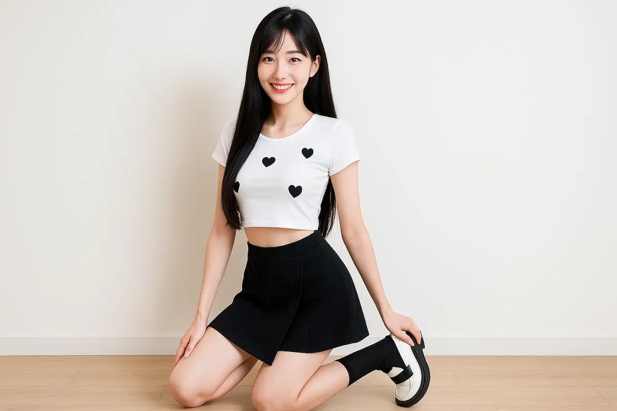 無料で遊べるおすすめのアダルトライブチャットに出演している女性をイメージした画像