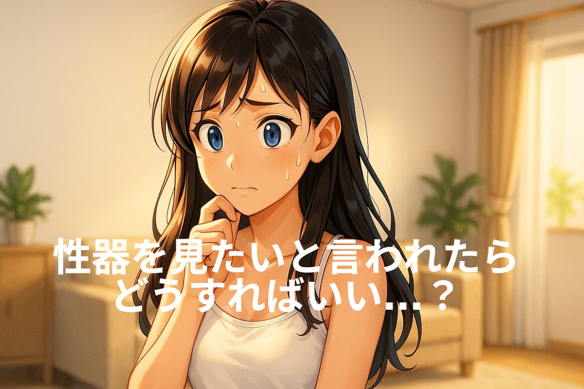 チャットレディが男性に「性器を見たい」と言われて対処に困ってる画像