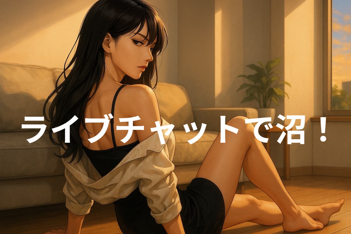 「ライブチャットで沼！」のトップページアイキャッチ画像