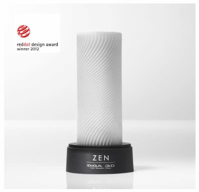 口コミで人気のオナホール「TENGA 3D ZEN」のパッケージ画像。