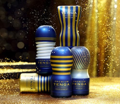 口コミで人気のオナホール「PREMIUM TENGA ORIGINAL VACUUM CUP」のパッケージ画像。