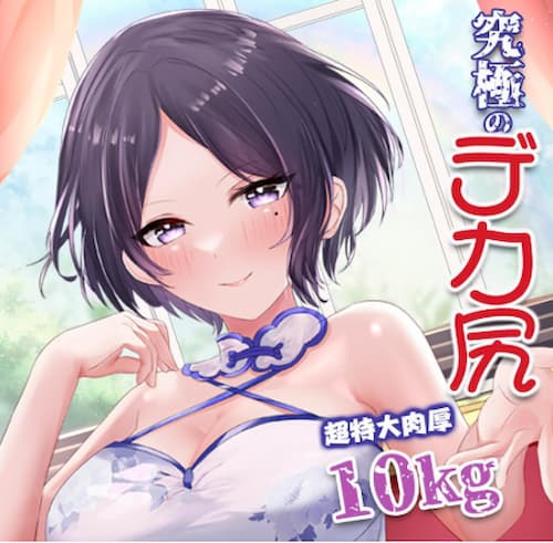 口コミで人気のおすすめ等身大・据え置き型オナホ「究極のデカ尻」のパッケージ画像。