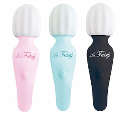 女性におすすめな口コミで人気の電マ「ラ・フェアリーベイビー」のパッケージ画像。