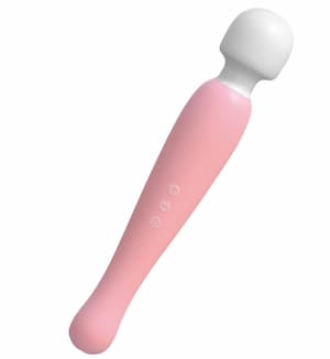 女性におすすめな口コミで人気の電マ「ピンクデンマ超」のパッケージ画像。