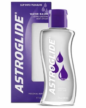 オナホ用のおすすめ人気ローション「ASTROGLIDE」のパッケージ画像。