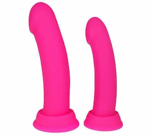 女性におすすめな口コミで人気のディルド「ピンクディルド Lサイズ」のパッケージ画像。