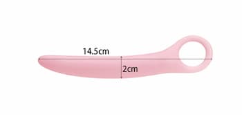 女性におすすめな口コミで人気のディルド「レディースソフトスティックA Level3」のパッケージ画像。