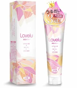 女性におすすめな人気ローション「現役AV女優が監修 潤滑ゼリー」のパッケージ画像。