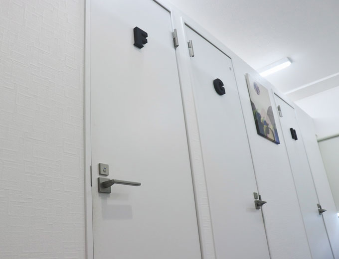 広島・流川通りでおすすめの大手チャットレディ事務所「CHATSTYLE流川通り店」の店内写真。