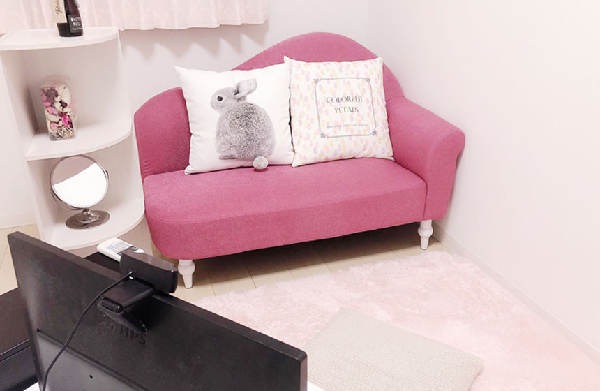 広島でおすすめの大手チャットレディ事務所「CHATSTYLE広島店」の店内写真。